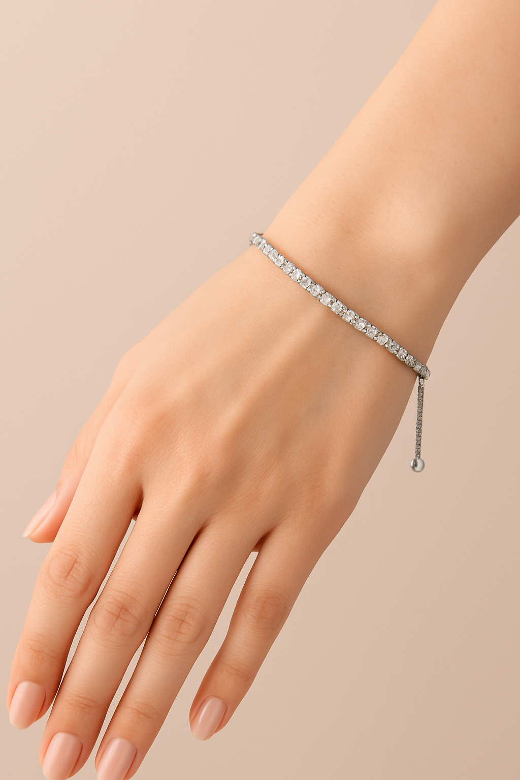 925 Sterling Silver Bracelet with Premium Rhodium Plating